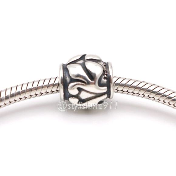 Authentic PANDORA Sterling Silver Floret Charm - 790493 - Picture 4 of 9